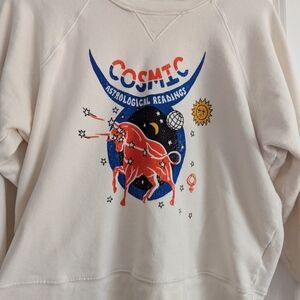 MOTHER Cream Sweatshirt